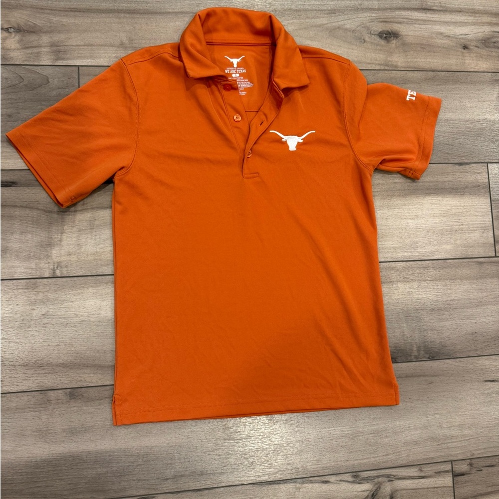 Texas Longhorns Orange Polo Shirt